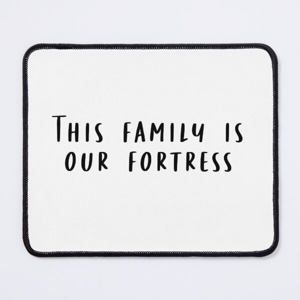 Item preview, This Family is our Fortress designed and sold by beckahbrooks.