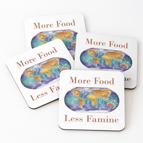 Item preview, More Food Less Famine  designed and sold by CrankyOldDude.