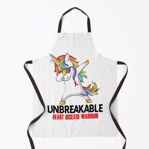 Item preview, Heart Disease Awareness - Unicorn Heart Disease Warrior Ribbon UNBREAKABLE designed and sold by Fernandezf.