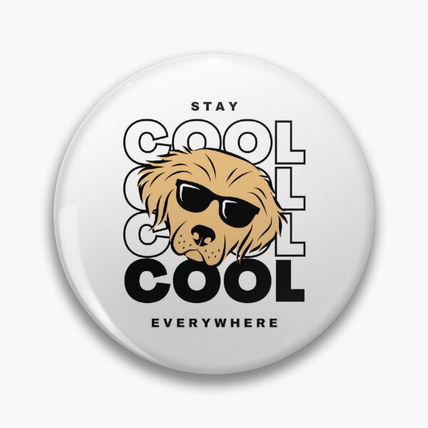 Item preview, Dog - stay cool everywhere designed and sold by Stay-Pawsitive.