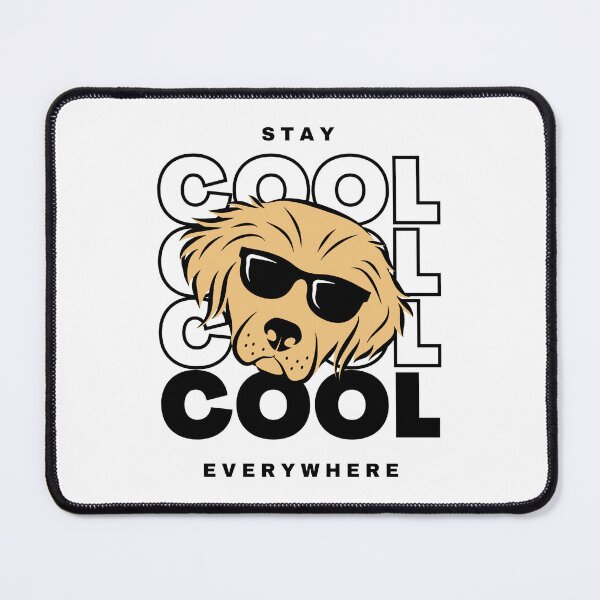 Item preview, Dog - stay cool everywhere designed and sold by Stay-Pawsitive.