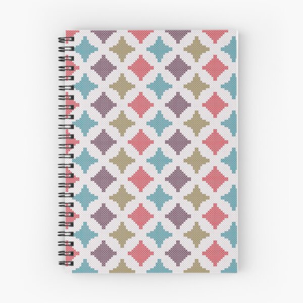 Item preview, Mid-century modern cross stitch designed and sold by pakanta.