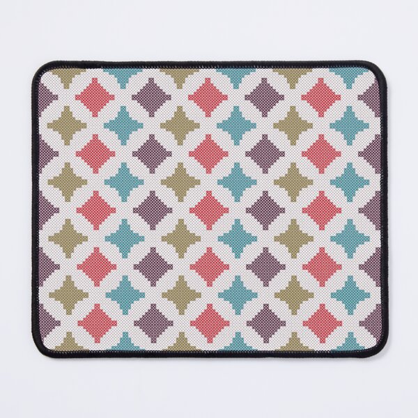 Item preview, Mid-century modern cross stitch designed and sold by pakanta.