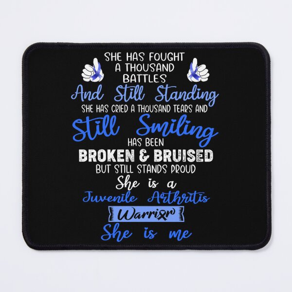 Item preview, Juvenile Arthritis Warrior SHE IS ME - Support Juvenile Arthritis Fighter Gifts designed and sold by Berriosly.