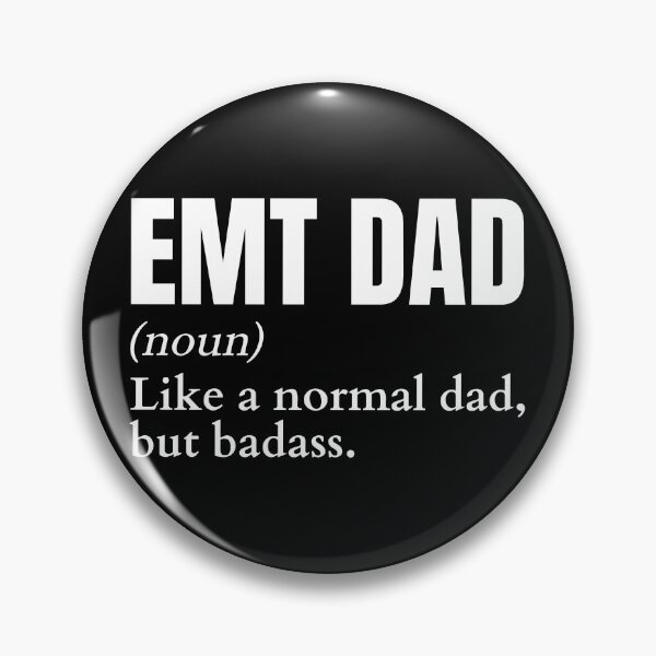 Item preview, Funny Badass EMT Dad Definition designed and sold by EndlessFreedom.