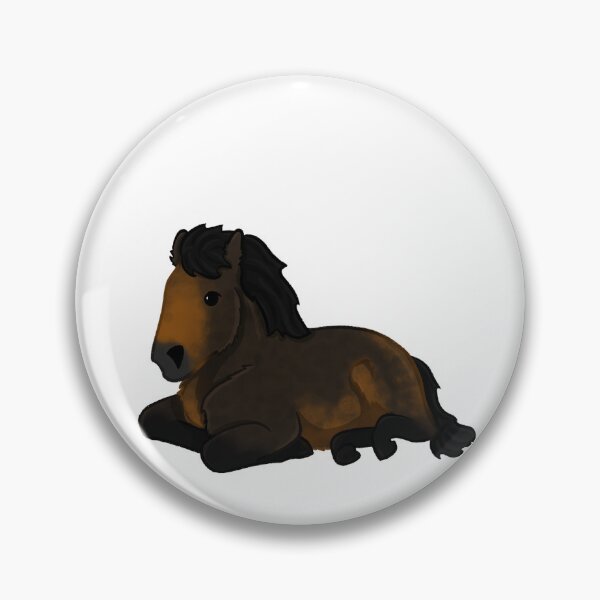 Item preview, Shetland pony lying down designed and sold by Art By Drina.