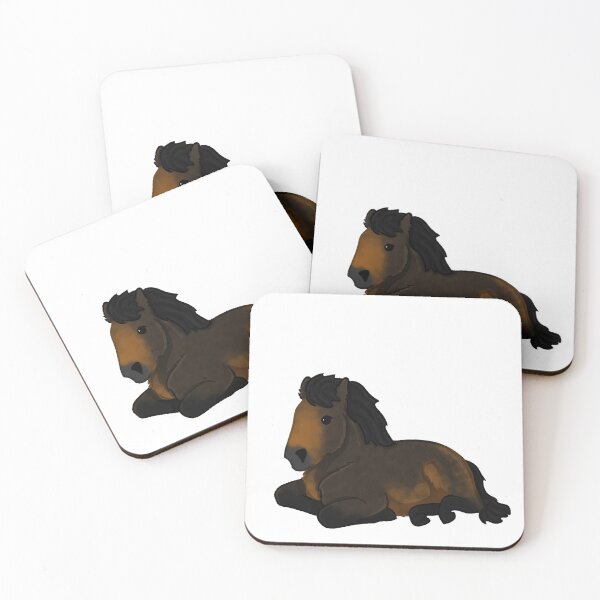 Item preview, Shetland pony lying down designed and sold by Art By Drina.