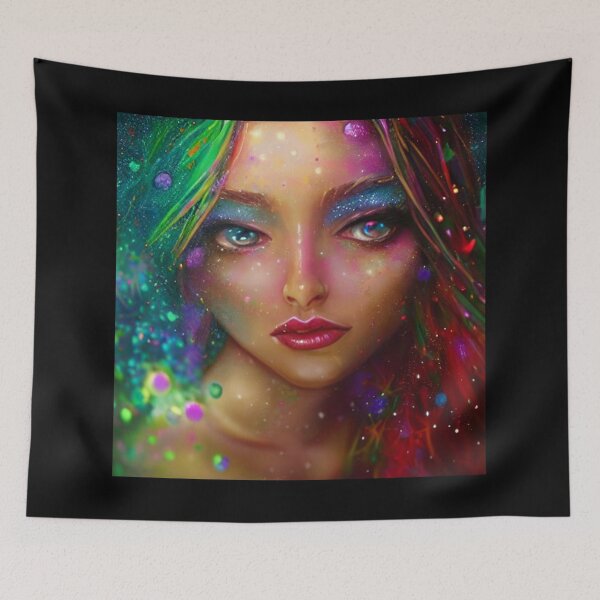 Item preview, Glam woman in glitter  designed and sold by dwhowe.