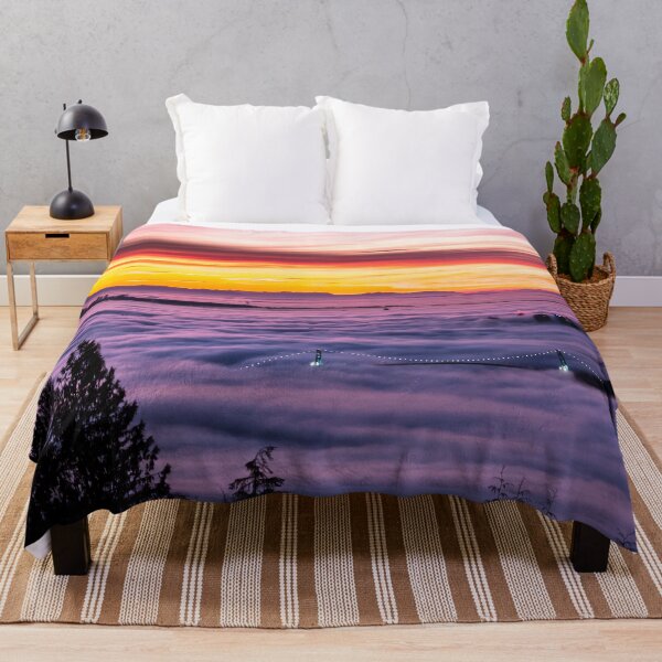 Item preview, Sunset over a Foggy City designed and sold by Taceo10.