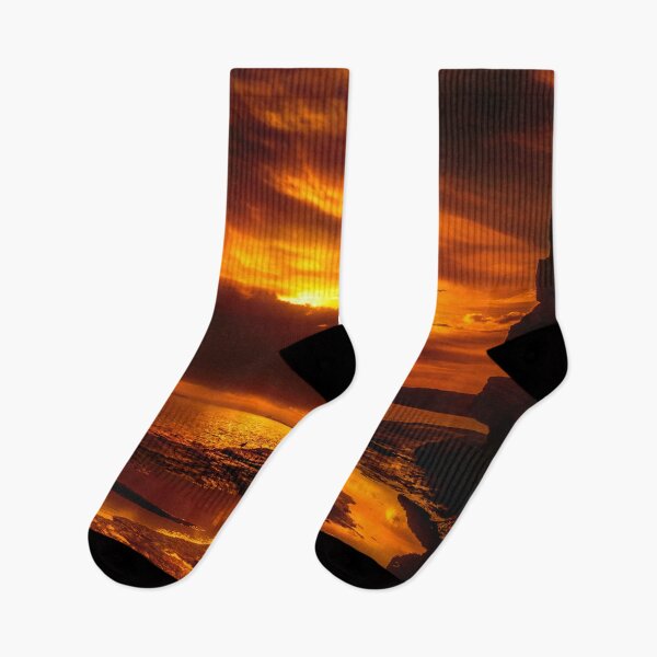 Item preview, Sunset over a Rocky Coast designed and sold by Taceo10.