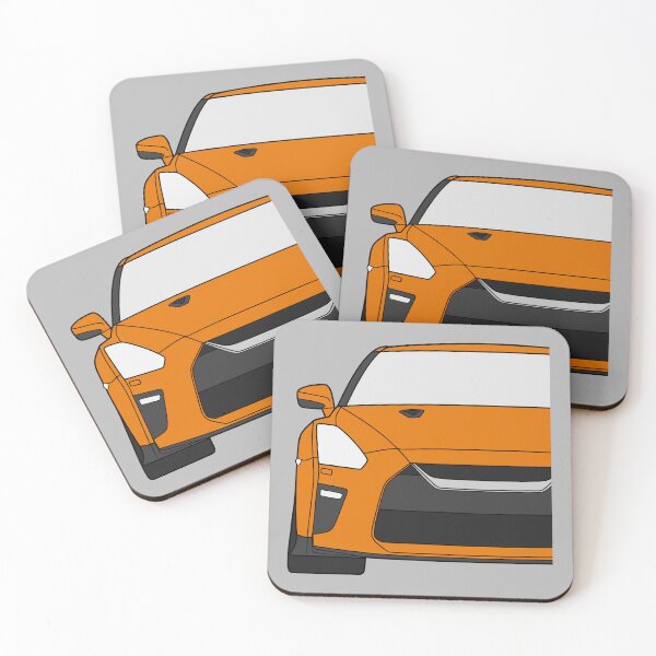 Item preview, Nissan GTR R35 blaze orange color designed and sold by EdimDesign.