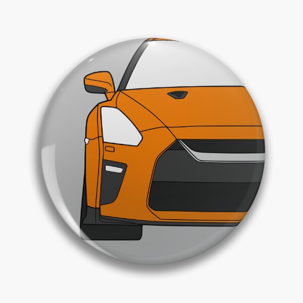 Item preview, Nissan GTR R35 blaze orange color designed and sold by EdimDesign.
