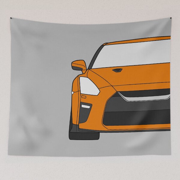 Item preview, Nissan GTR R35 blaze orange color designed and sold by EdimDesign.