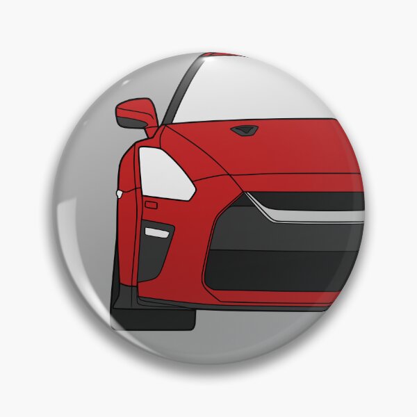 Item preview, Nissan GTR R35 solid red color designed and sold by EdimDesign.