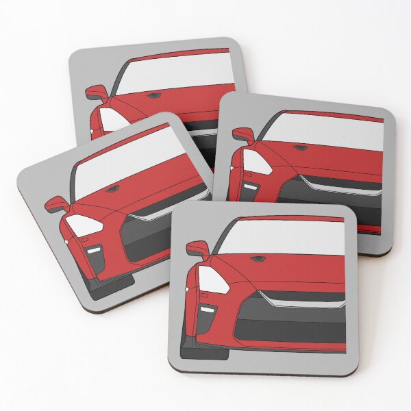 Item preview, Nissan GTR R35 solid red color designed and sold by EdimDesign.