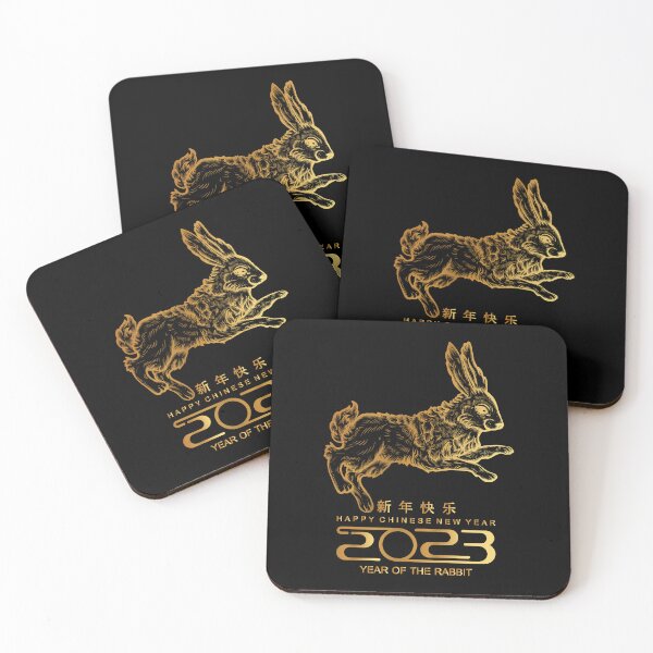 Item preview, Happy Chinese New Year 2023 White Rabbit Zodiac Gift designed and sold by narekmug.