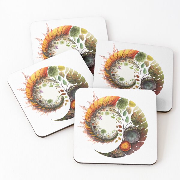 Item preview, Fibonacci Style Rainbow Nature World designed and sold by RAGANADesign.