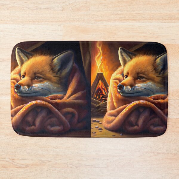 Item preview, Snuggled up Fox designed and sold by i-ImagineArtist.