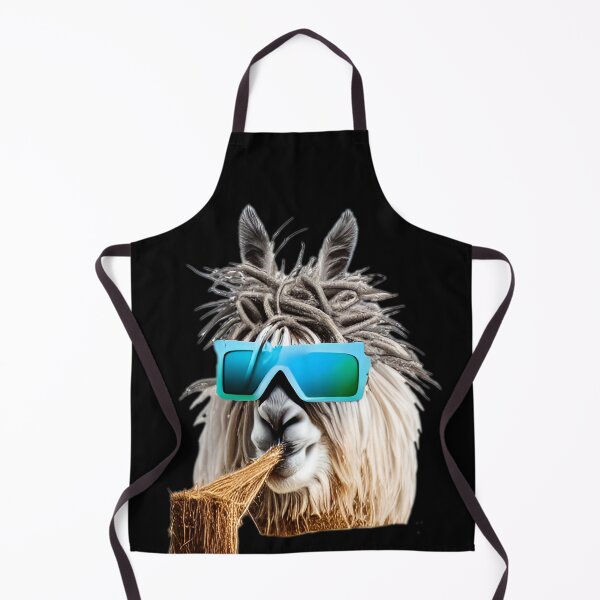 Item preview, Llama sunglass cool eating hay fever stoner -- 3D designed and sold by glitchman2.