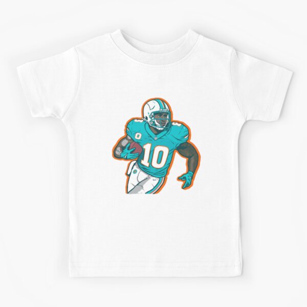 Tyreek Hill Dolphins Kids T-Shirtundefined by Amelieana