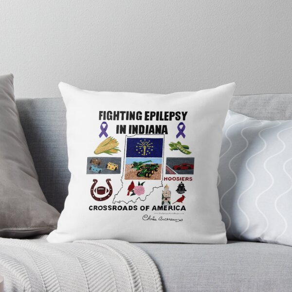 Item preview, FIGHTING EPILEPSY IN INDIANA designed and sold by The-ESP-Shirts.