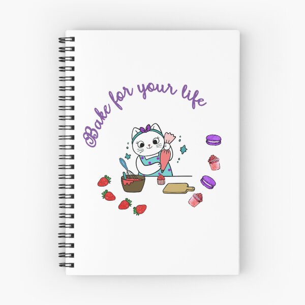 Item preview, Bake for your life. Baking cat. designed and sold by mayaayeis.