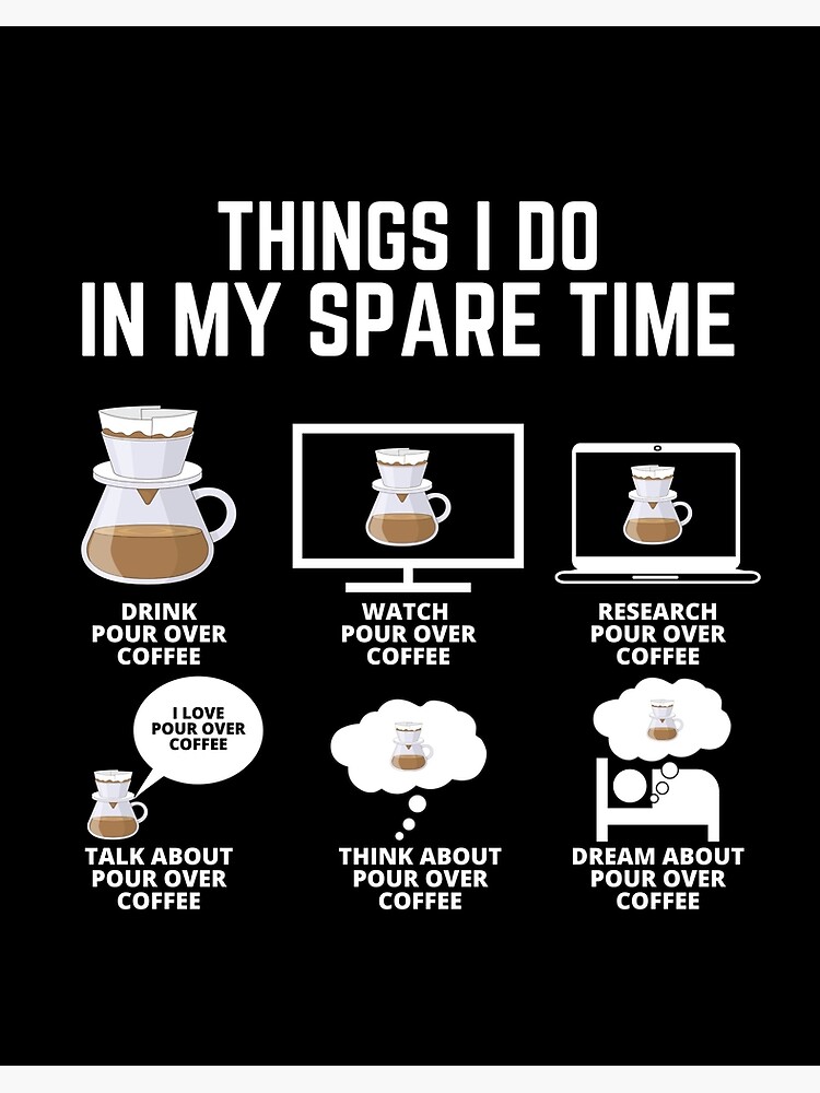 Things I Do In My Spare Time Drink Coffee - Funny Coffee Quotes Kids  T-Shirt for Sale by madatgardening