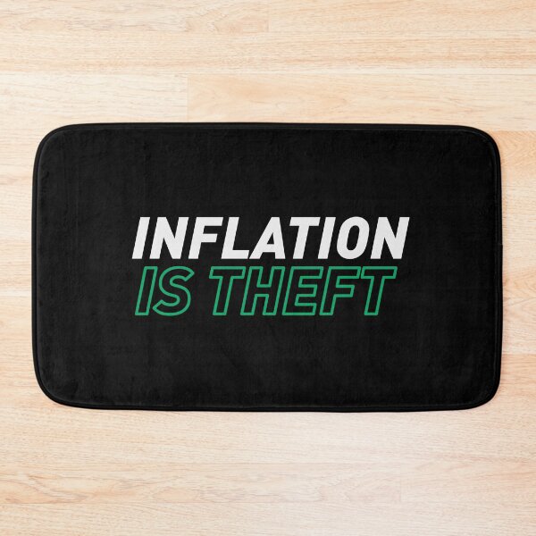 Artikelvorschau, Inflation ist Diebstahl entworfen und verkauft von ClothingnCrypto.