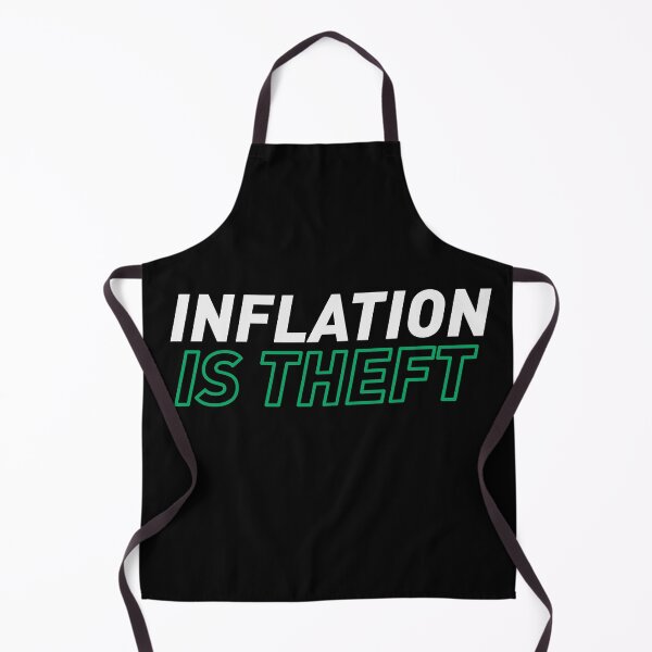 Item preview, Inflation is Theft designed and sold by ClothingnCrypto.