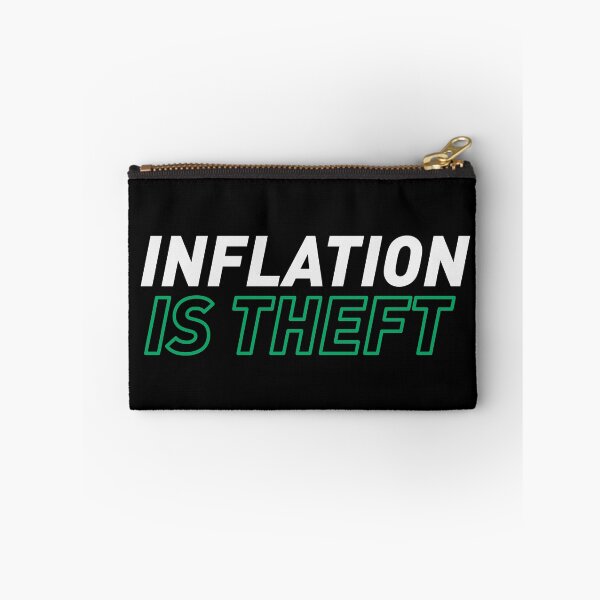 Item preview, Inflation is Theft designed and sold by ClothingnCrypto.