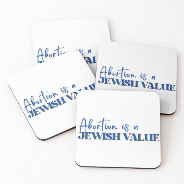 Item preview, Abortion is a Jewish Value, Retro Typography Script Handwriting designed and sold by ThatJewishFeminist Ali S.