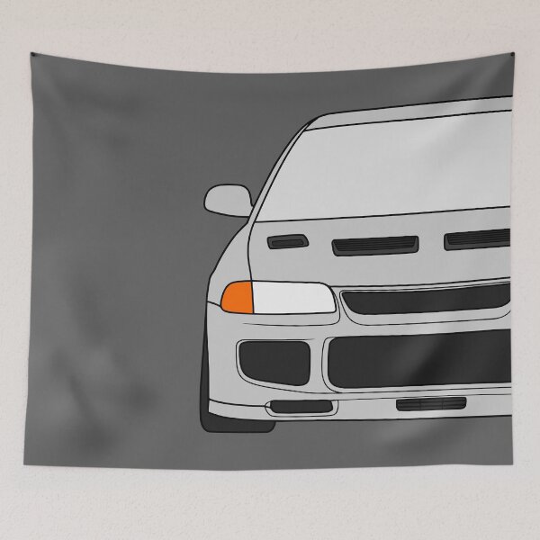 Item preview, Mitsubishi Lancer EVO III EVO 3 silver color designed and sold by EdimDesign.
