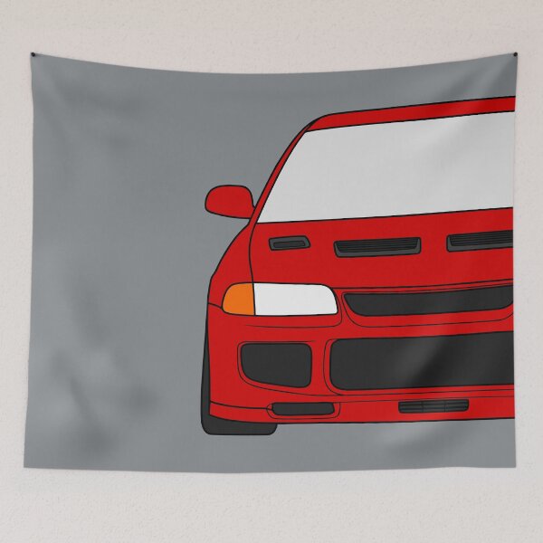 Item preview, Mitsubishi Lancer EVO III EVO 3 monaco red color designed and sold by EdimDesign.