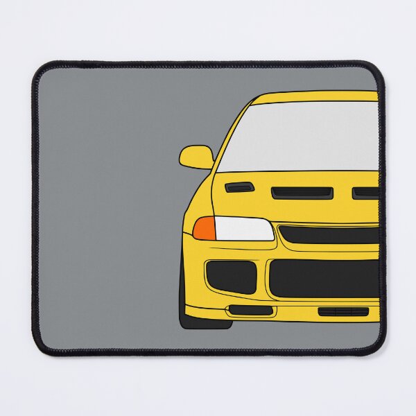 Item preview, Mitsubishi Lancer EVO III EVO 3 dandelion yellow color designed and sold by EdimDesign.