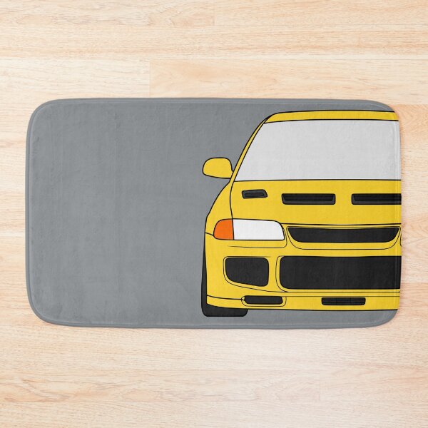 Item preview, Mitsubishi Lancer EVO III EVO 3 dandelion yellow color designed and sold by EdimDesign.