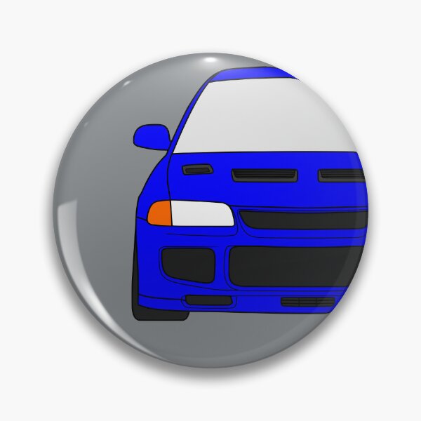 Artikelvorschau, Mitsubishi Lancer EVO III EVO 3 bright blue color entworfen und verkauft von EdimDesign.