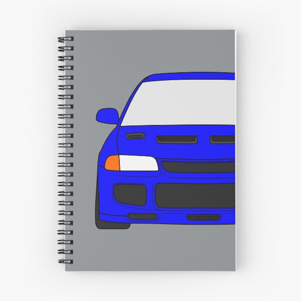 Item preview, Mitsubishi Lancer EVO III EVO 3 bright blue color designed and sold by EdimDesign.