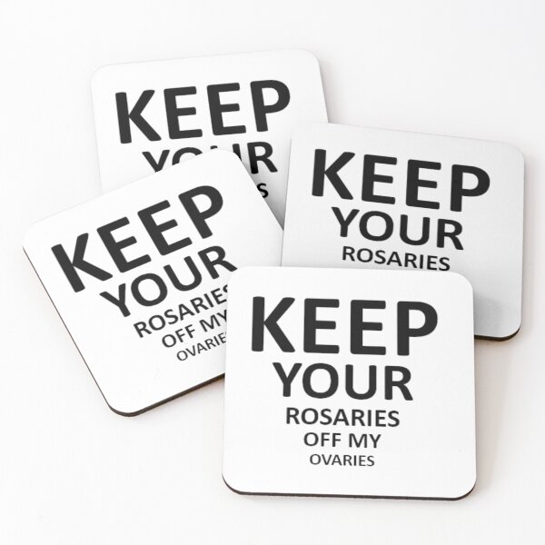 Item preview, keep your rosaries off my ovaries designed and sold by Artistedesign.