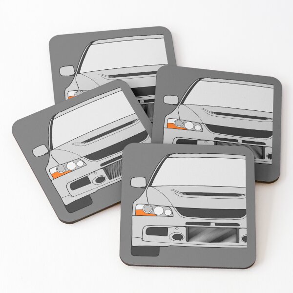 Item preview, Mitsubishi Lancer EVO IX silver color designed and sold by EdimDesign.