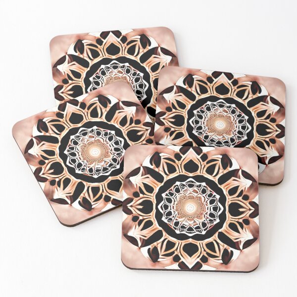 Item preview, Rose Gold Mandala Flower designed and sold by gramizzia.