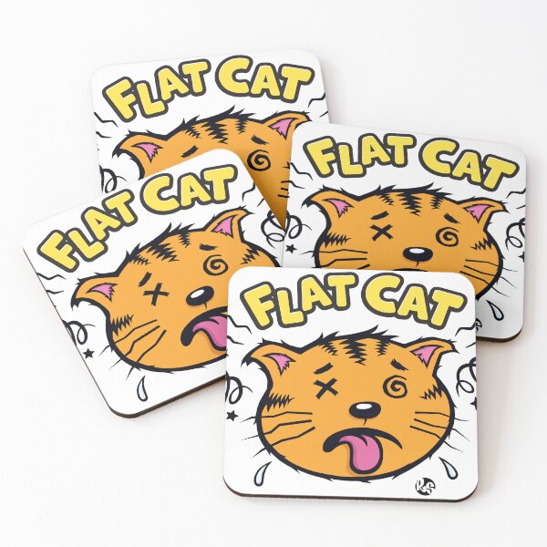 Item preview, Flat Cat designed and sold by RodSavely.