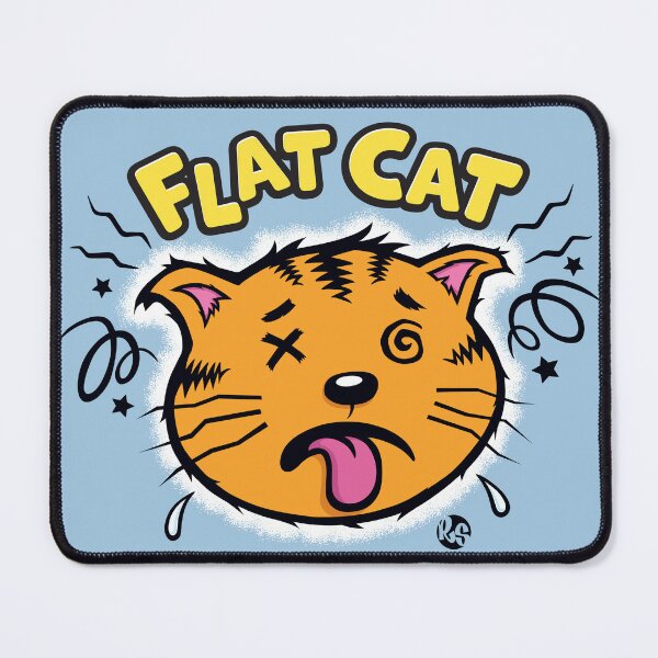 Item preview, Flat Cat designed and sold by RodSavely.