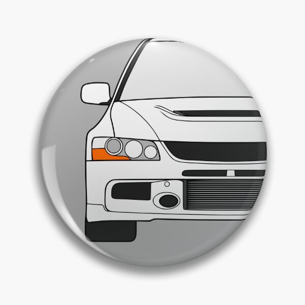 Item preview, Mitsubishi Lancer EVO IX white color designed and sold by EdimDesign.