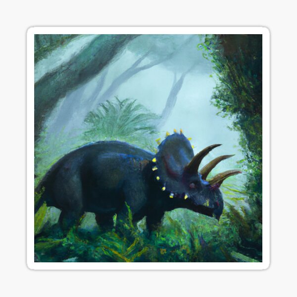 Item preview, Paleo Art Triceratops designed and sold by Naomi Gutierrez Parrish.