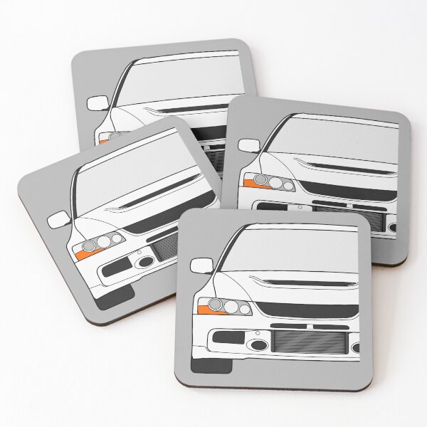 Item preview, Mitsubishi Lancer EVO IX white color designed and sold by EdimDesign.