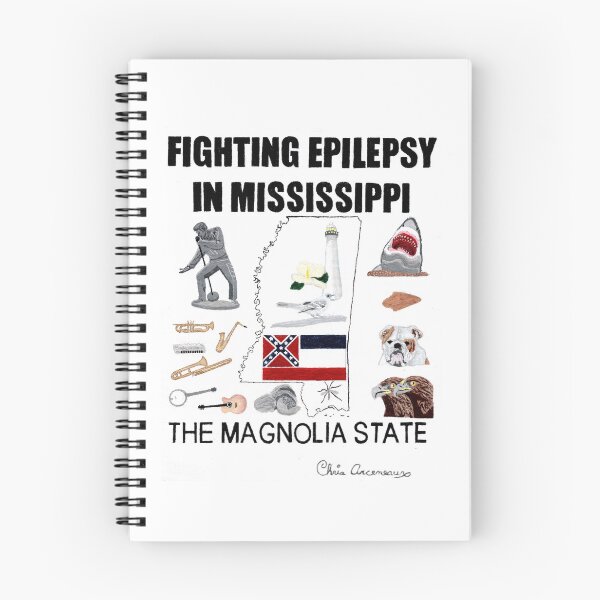 Item preview, FIGHTING EPILEPSY IN MISSISSIPPI designed and sold by The-ESP-Shirts.
