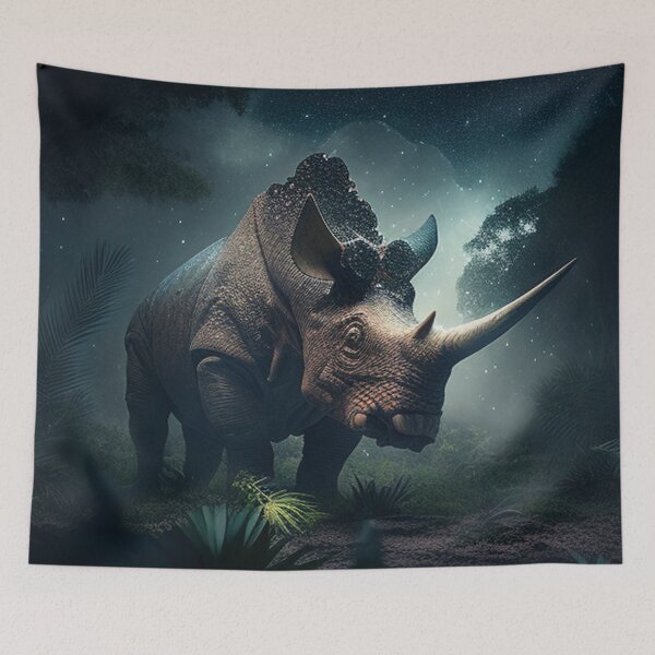 Item preview, Paleo Art Triceratops designed and sold by Naomi Gutierrez Parrish.