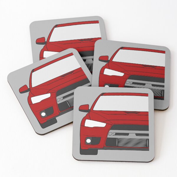 Item preview, Mitsubishi Lancer EVO X red color designed and sold by EdimDesign.