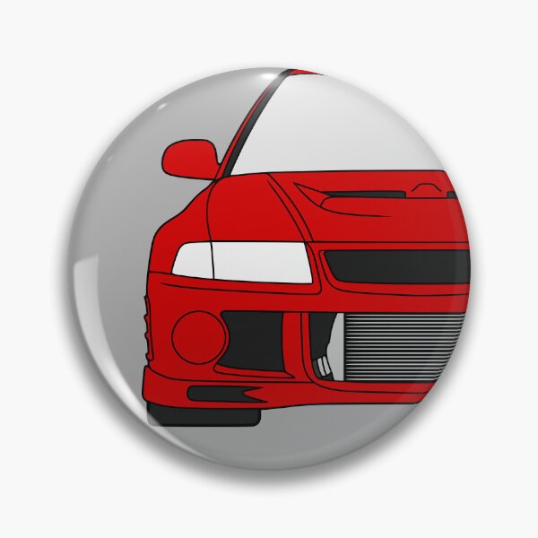 Item preview, Mitsubishi Lancer EVO VI passion red color designed and sold by EdimDesign.