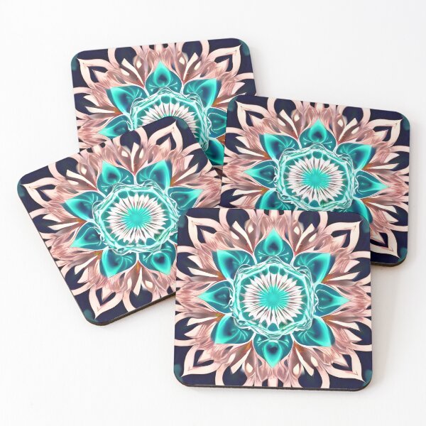 Item preview, Rose Gold Mandala Flower designed and sold by gramizzia.